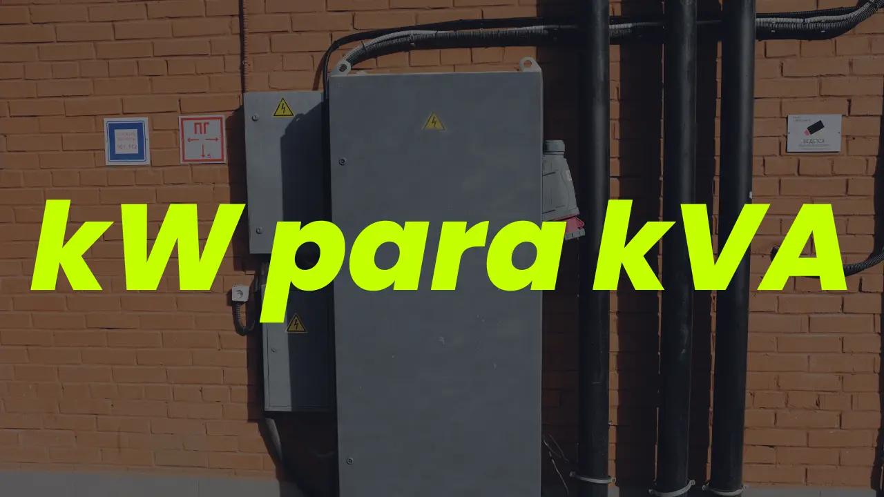 kW para kVA (conversor online)