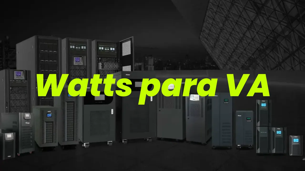 Fotos de no-breaks para nosso conversor de W para VA
