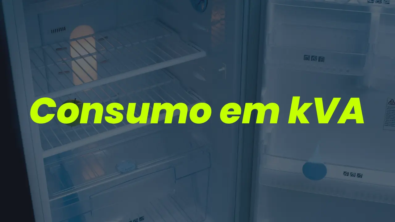 Quantos kVA consome uma Geladeira?